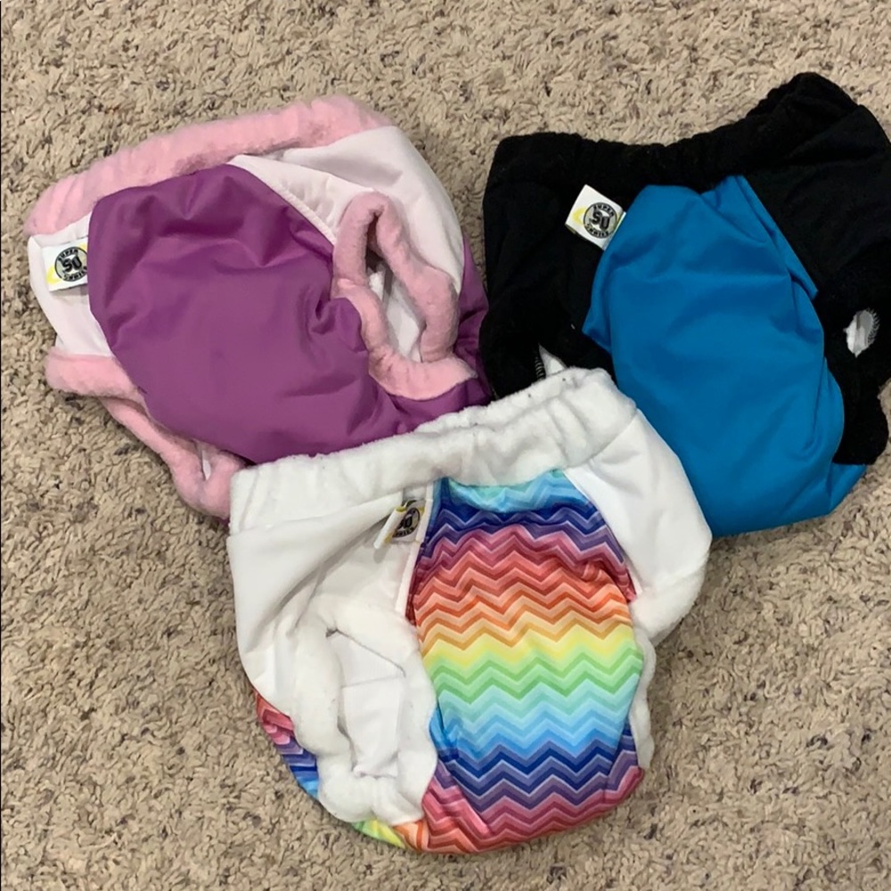 3 pairs of Super Undies. Size 1.